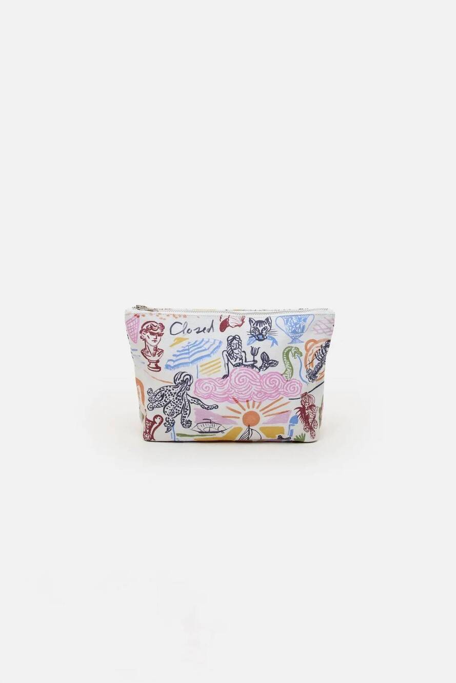 NEW CLOSED women's small pouch in multicolor